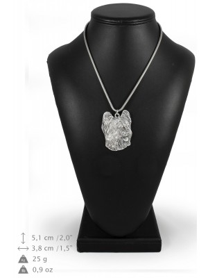 Briard - necklace (silver chain) - 3263 - 34203