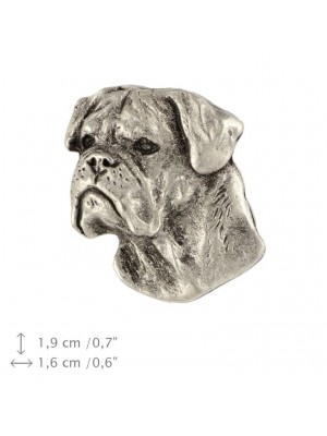 Bullmastiff - pin (silver plate) - 452 - 25907