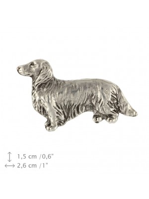 Dachshund - pin (silver plate) - 1539 - 26054