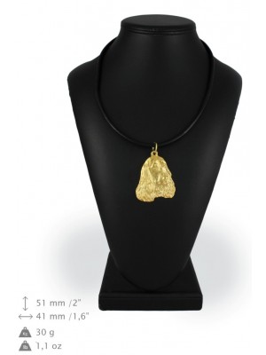English Cocker Spaniel - necklace (gold plating) - 970 - 25480