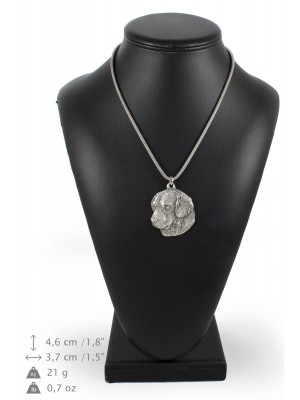 Golden Retriever - necklace (silver cord) - 3148 - 32966