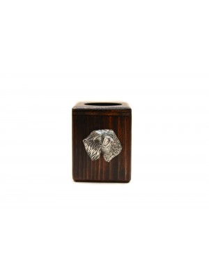 Lakeland Terrier - candlestick (wood) - 4001 - 37910