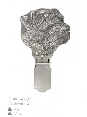 Norfolk Terrier - clip (silver plate) - 1578 - 26548