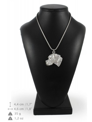 Pointer - necklace (silver cord) - 3174 - 33091
