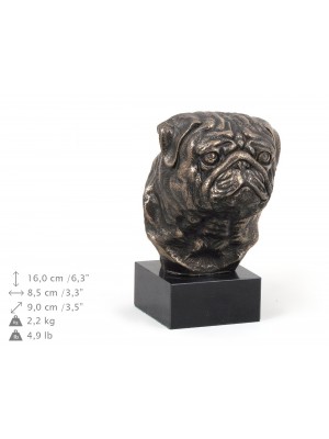 Pug - figurine (bronze) - 278 - 9167