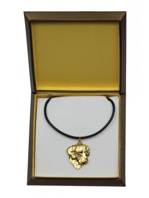 Rhodesian Ridgeback - necklace (gold plating) - 2479 - 27638