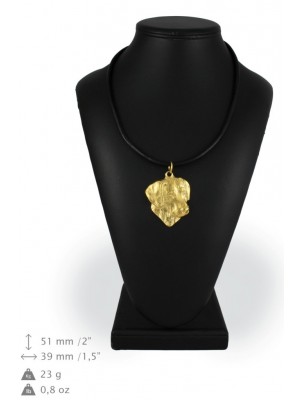Rhodesian Ridgeback - necklace (gold plating) - 925 - 25367