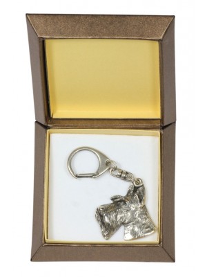 Switch Terrier - keyring (silver plate) - 2736 - 29855