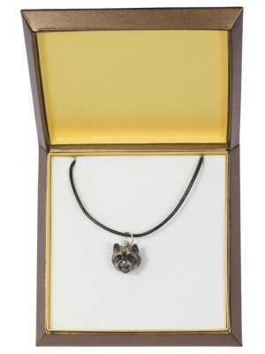 West Highland White Terrier - necklace (silver plate) - 2990 - 31133