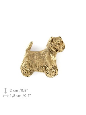 West Highland White Terrier - pin (gold) - 1489 - 7427