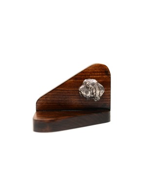Basset Hound - candlestick (wood) - 3608