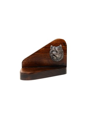 Cairn Terrier - candlestick (wood) - 3610