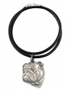 English Bulldog - necklace (strap) - 229