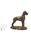 Great dane uncropped- exlusive urn