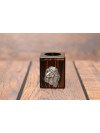 Afghan Hound - candlestick (wood) - 3938 - 37591