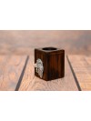 Afghan Hound - candlestick (wood) - 3938 - 37592