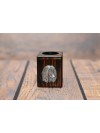 Afghan Hound - candlestick (wood) - 3989 - 37849