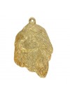 Afghan Hound - keyring (gold plating) - 826 - 30027