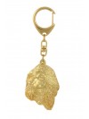 Afghan Hound - keyring (gold plating) - 826 - 30031