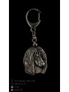 Afghan Hound - keyring (silver plate) - 2205 - 21259