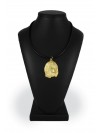 Afghan Hound - necklace (gold plating) - 2518 - 27566