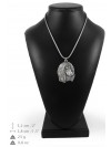 Afghan Hound - necklace (silver chain) - 3359 - 34607