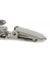 Airedale Terrier - clip (silver plate) - 694 - 26514