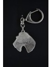 Airedale Terrier - keyring (silver plate) - 1820 - 12239
