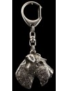 Airedale Terrier - keyring (silver plate) - 2189 - 20891