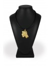 Airedale Terrier - necklace (gold plating) - 3067 - 31618