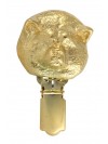 Akita Inu - clip (gold plating) - 2598 - 28308