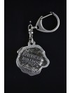 American Bulldog - keyring (silver plate) - 2791 - 29681