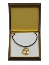 American Bulldog - necklace (gold plating) - 3060 - 31696