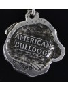 American Bulldog - necklace (silver cord) - 3227 - 32784