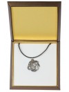 American Bulldog - necklace (silver plate) - 2978 - 31121