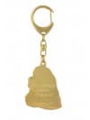 American Cocker Spaniel - keyring (gold plating) - 2856 - 30299