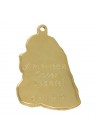 American Cocker Spaniel - keyring (gold plating) - 804 - 29989