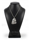 American Cocker Spaniel - necklace (silver cord) - 3165 - 33043