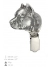 American Staffordshire Terrier - clip (silver plate) - 2537 - 27726