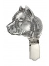 American Staffordshire Terrier - clip (silver plate) - 2537 - 27723