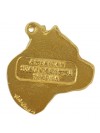American Staffordshire Terrier - keyring (gold plating) - 830 - 25145