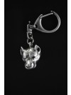 American Staffordshire Terrier - keyring (silver plate) - 1755 - 11261