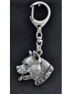 American Staffordshire Terrier - keyring (silver plate) - 1760 - 11338