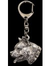 American Staffordshire Terrier - keyring (silver plate) - 1760 - 11341