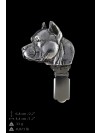 American Staffordshire Terrier - keyring (silver plate) - 1861 - 12820