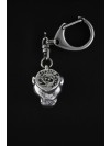 American Staffordshire Terrier - keyring (silver plate) - 2124 - 19289