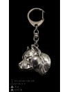 American Staffordshire Terrier - keyring (silver plate) - 61 - 9306