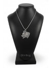American Staffordshire Terrier - necklace (silver cord) - 3157 - 33024