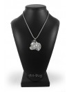 American Staffordshire Terrier - necklace (silver cord) - 3187 - 33193