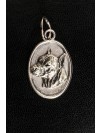 American Staffordshire Terrier - necklace (silver plate) - 3418 - 34842